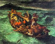 Eugene Delacroix Christ on the Lake of Gennesaret China oil painting reproduction